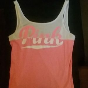 Pink Victoria's Secret tank top